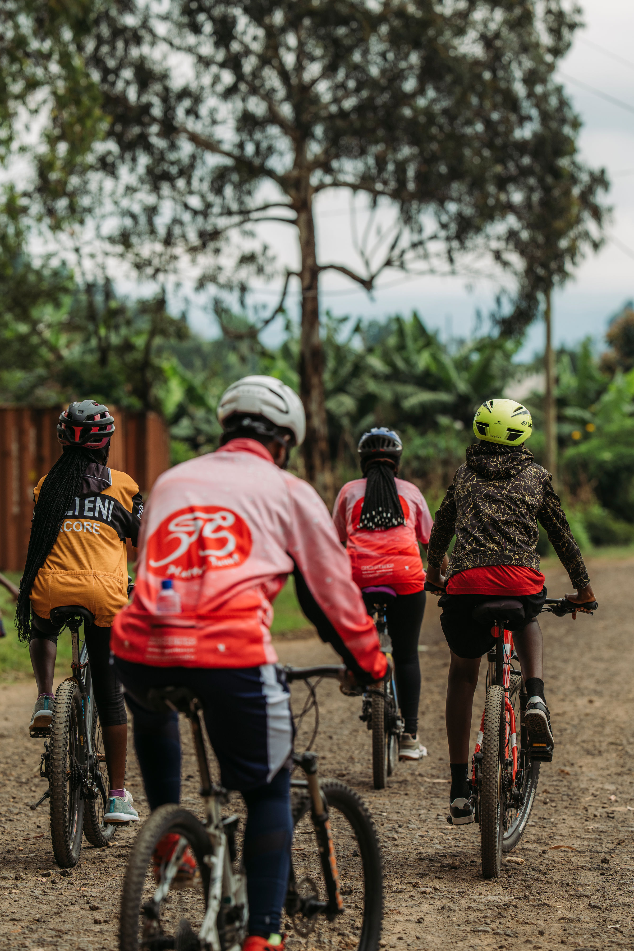 Rwandan landscape and volcanic highlands